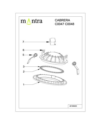 CABRERA * DOWNLIGHT LED 12W - 4000K